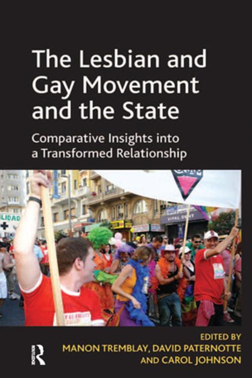 Cover of the book The Lesbian and Gay Movement and the State by David Paternotte, Taylor and Francis
