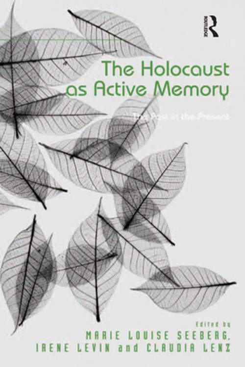 Cover of the book The Holocaust as Active Memory by Irene Levin, Taylor and Francis