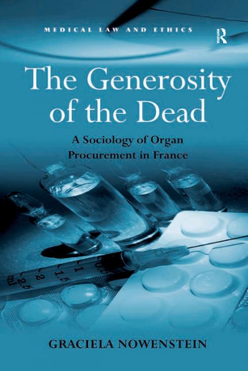 Cover of the book The Generosity of the Dead by Graciela Nowenstein, Taylor and Francis
