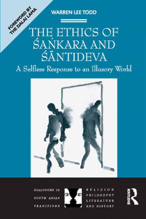 Cover of the book The Ethics of Sankara and Santideva by Warren Lee Todd, Taylor and Francis