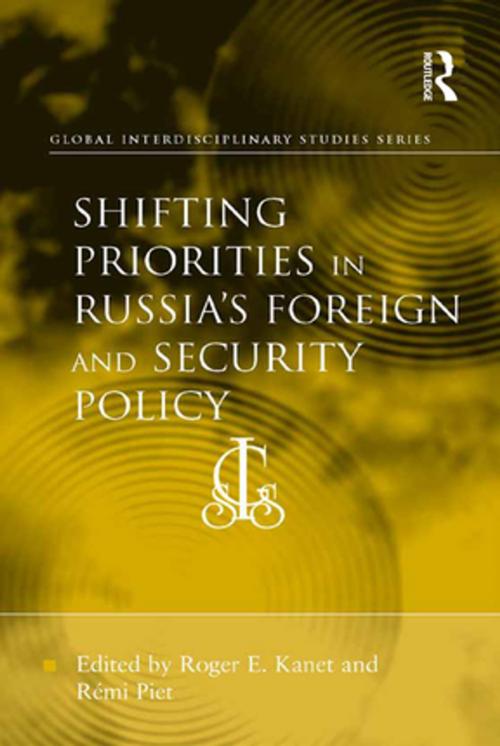 Cover of the book Shifting Priorities in Russia's Foreign and Security Policy by , Taylor and Francis