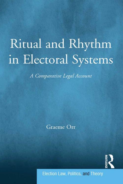 Cover of the book Ritual and Rhythm in Electoral Systems by Graeme Orr, Taylor and Francis