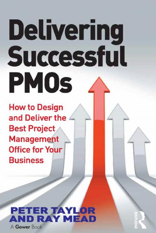 Cover of the book Delivering Successful PMOs by Peter Taylor, Ray Mead, Taylor and Francis