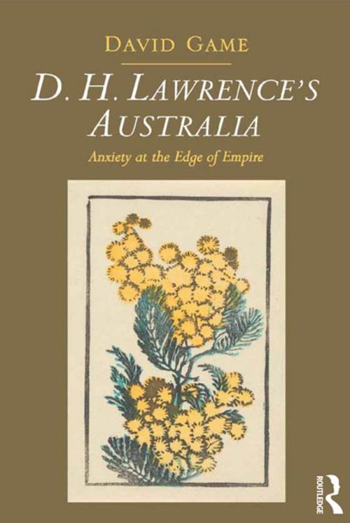 Cover of the book D.H. Lawrence's Australia by David Game, Taylor and Francis