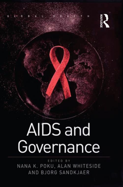 Cover of the book AIDS and Governance by Alan Whiteside, Taylor and Francis