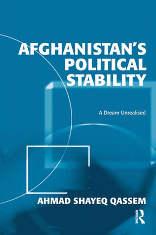 Cover of the book Afghanistan's Political Stability by Ahmad Shayeq Qassem, Taylor and Francis