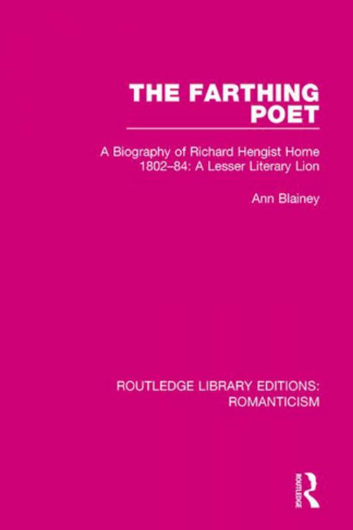 Cover of the book The Farthing Poet by Ann Blainey, Taylor and Francis