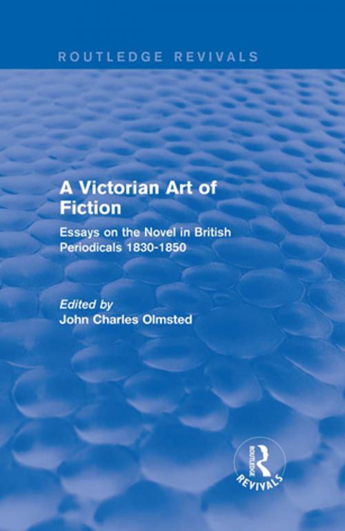 Cover of the book A Victorian Art of Fiction by , Taylor and Francis
