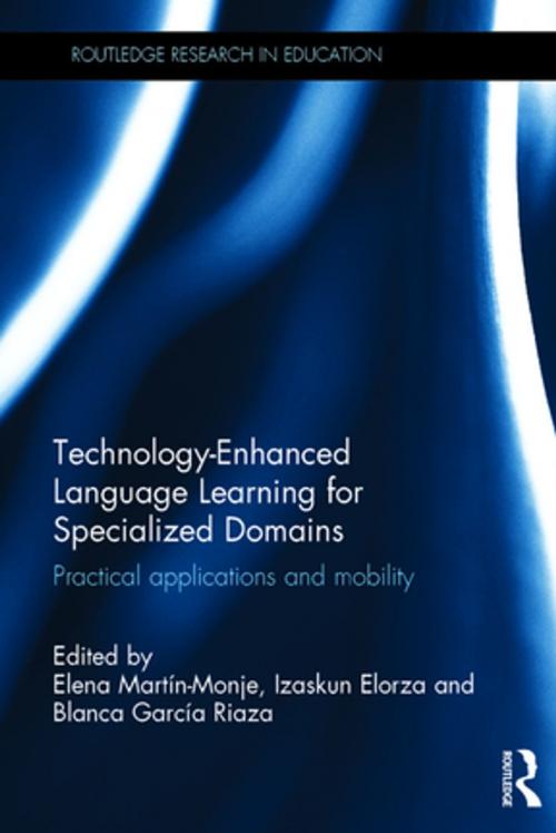 Cover of the book Technology-Enhanced Language Learning for Specialized Domains by , Taylor and Francis