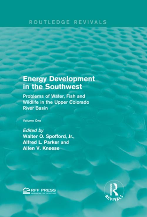 Cover of the book Energy Development in the Southwest by , Taylor and Francis