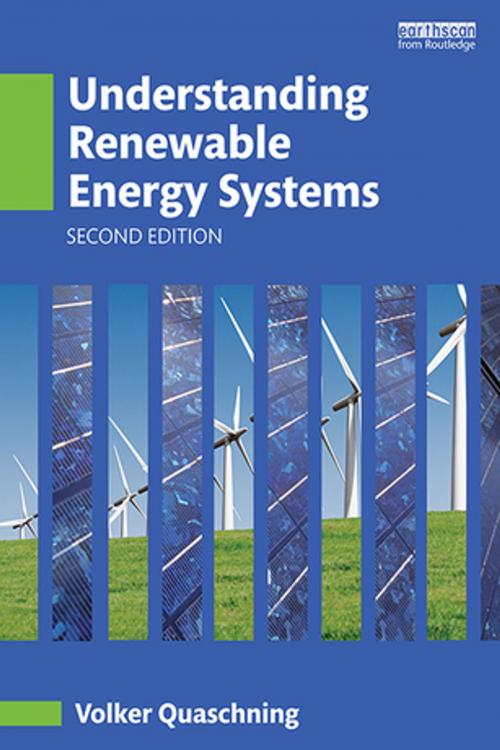 Cover of the book Understanding Renewable Energy Systems by Volker Quaschning, Taylor and Francis