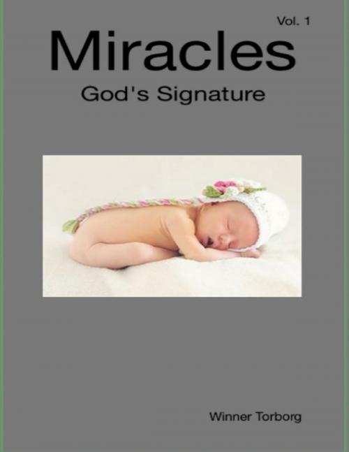 Cover of the book Miracles: God's Signature by Winner Torborg, Lulu.com