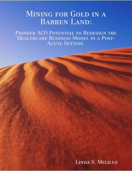Cover of the book Mining for Gold In a Barren Land: Pioneer Accountable Care Organization Potential to Redesign the Healthcare Business Model in a Post-Acute Setting by Linda Melillo, Lulu.com
