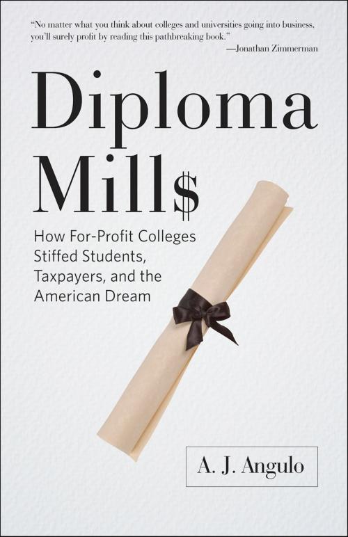Cover of the book Diploma Mills by A. J. Angulo, Johns Hopkins University Press