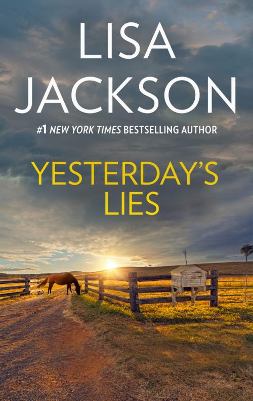Cover of the book YESTERDAY'S LIES by Lisa Jackson, HQN Books