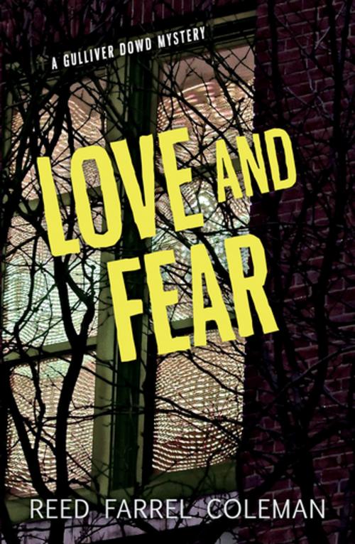 Cover of the book Love and Fear by Reed Farrel Coleman, Orca Book Publishers