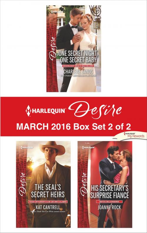 Cover of the book Harlequin Desire March 2016 - Box Set 2 of 2 by Charlene Sands, Kat Cantrell, Joanne Rock, Harlequin