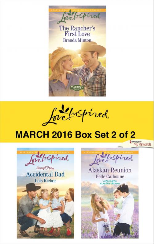 Cover of the book Love Inspired March 2016 - Box Set 2 of 2 by Brenda Minton, Lois Richer, Belle Calhoune, Harlequin