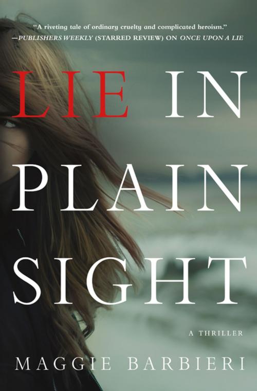 Cover of the book Lie in Plain Sight by Maggie Barbieri, St. Martin's Press