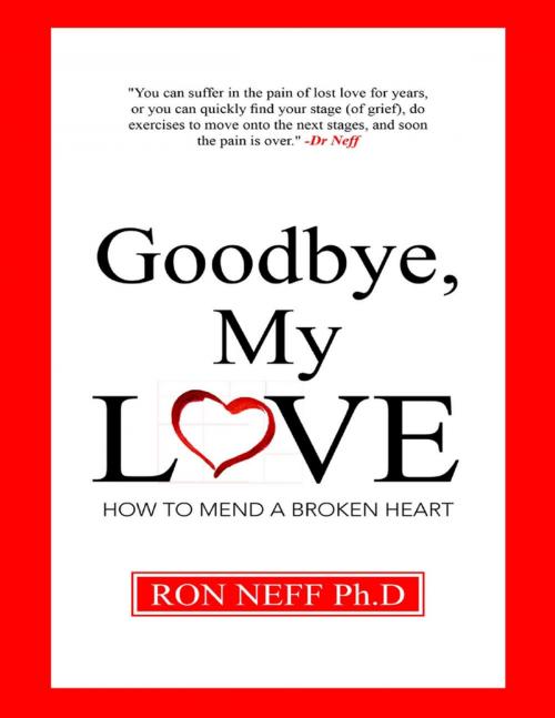 Cover of the book Goodbye, My Love by Ron Neff, Lulu Publishing Services