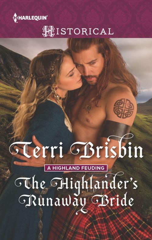 Cover of the book The Highlander's Runaway Bride by Terri Brisbin, Harlequin