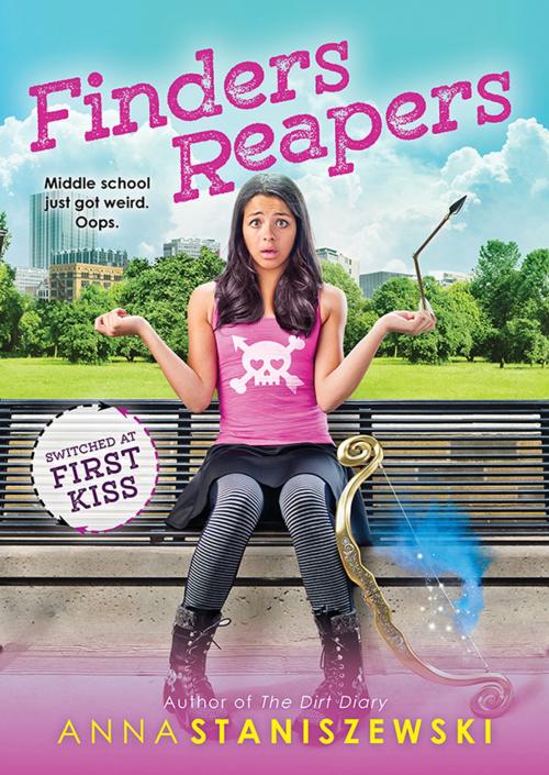 Cover of the book Finders Reapers by Anna Staniszewski, Sourcebooks