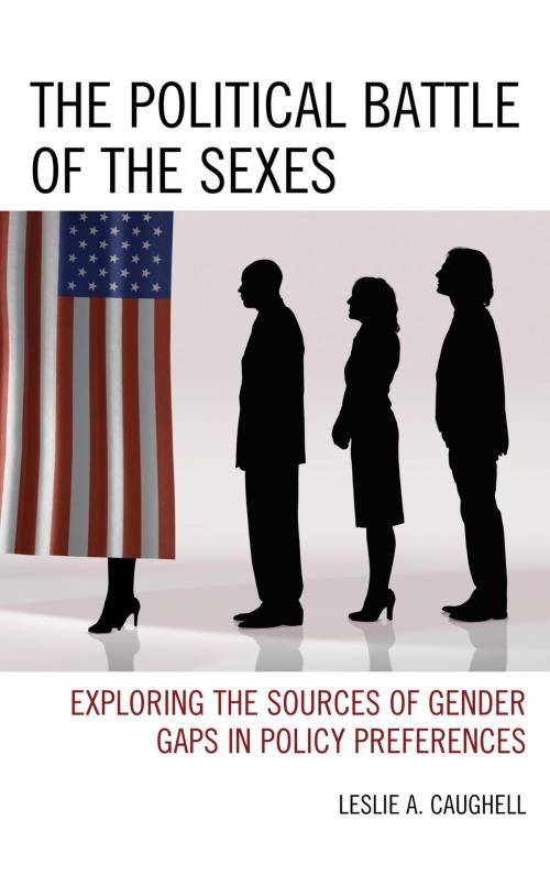Cover of the book The Political Battle of the Sexes by Leslie A. Caughell, Lexington Books