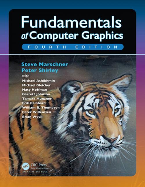 Cover of the book Fundamentals of Computer Graphics by Steve Marschner, Peter Shirley, CRC Press