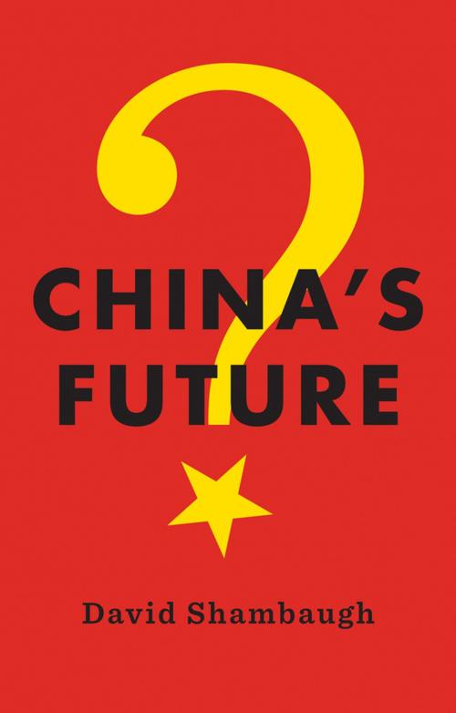 Cover of the book China's Future by David Shambaugh, Wiley