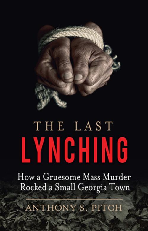 Cover of the book The Last Lynching by Anthony S. Pitch, Skyhorse Publishing