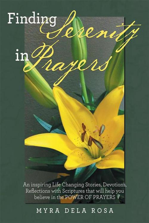 Cover of the book Finding Serenity in Prayers by Myra Dela Rosa, WestBow Press