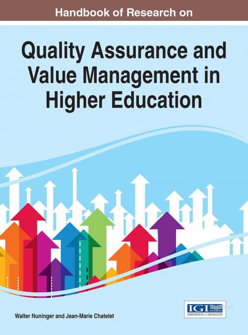 Cover of the book Handbook of Research on Quality Assurance and Value Management in Higher Education by , IGI Global