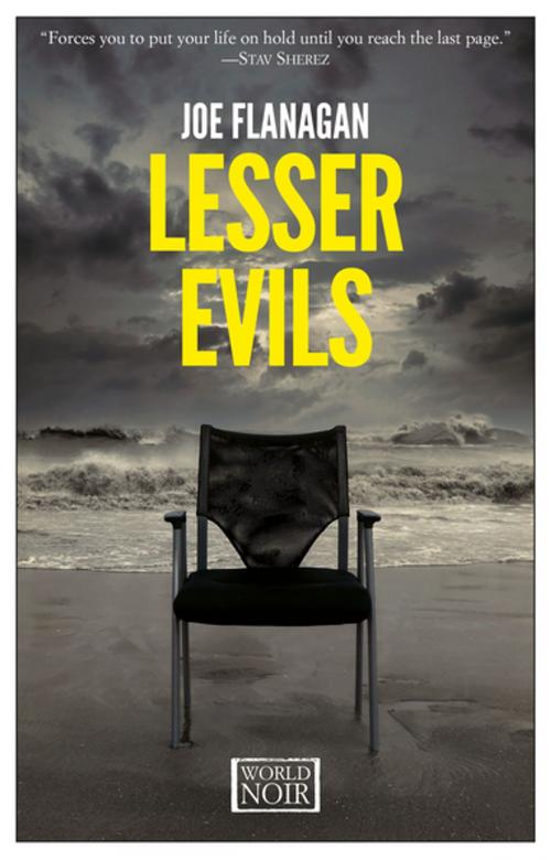 Cover of the book Lesser Evils by Joe Flanagan, Europa Editions