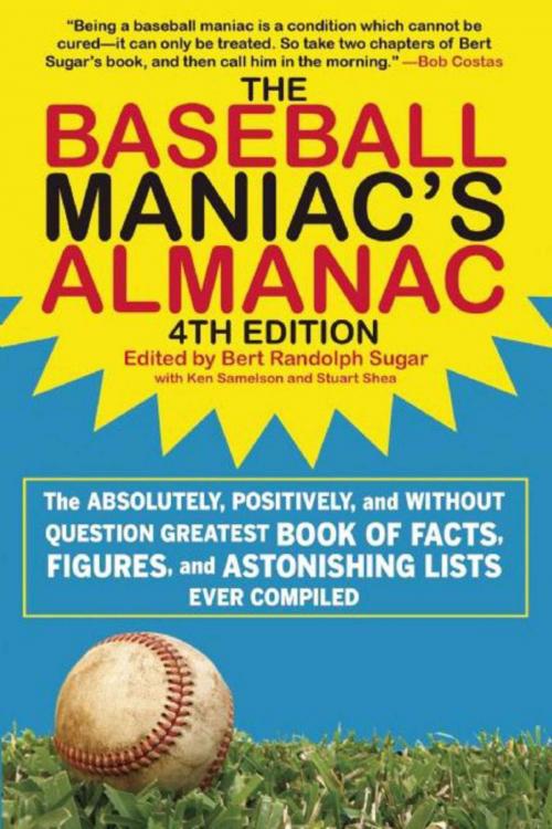 Cover of the book The Baseball Maniac's Almanac by , Sports Publishing
