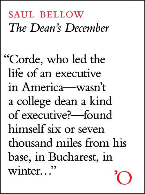 Cover of the book The Dean's December by Saul Bellow, Odyssey Editions