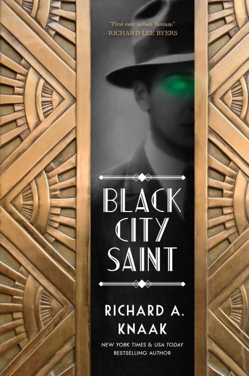 Cover of the book Black City Saint by Richard A. Knaak, Pyr