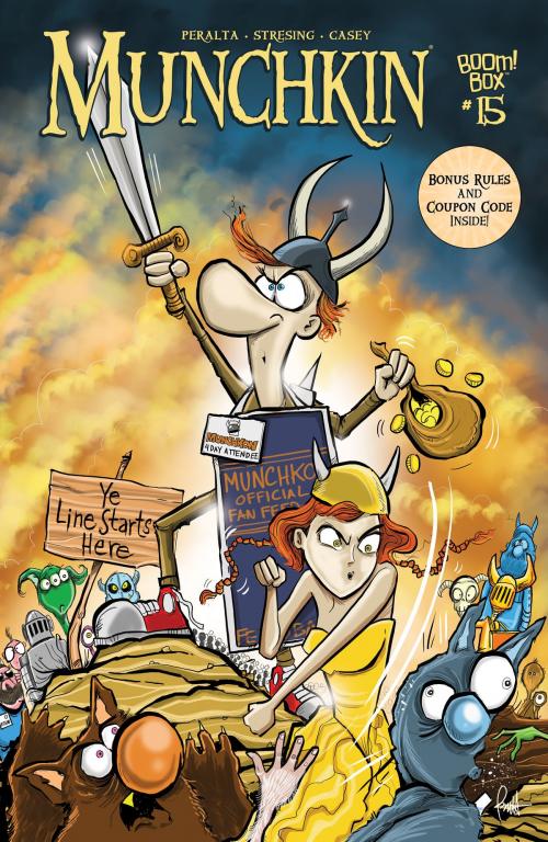 Cover of the book Munchkin #15 by Steve Jackson, Will Hindmarch, Len Peralta, BOOM! Box