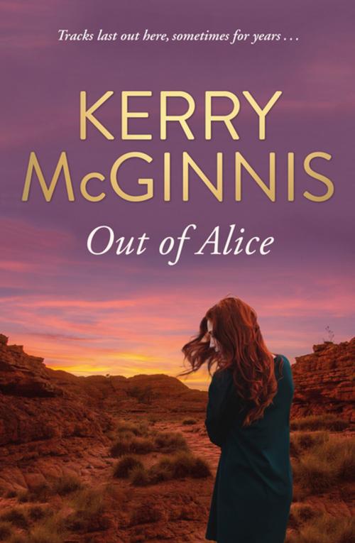 Cover of the book Out of Alice by Kerry McGinnis, Penguin Random House Australia