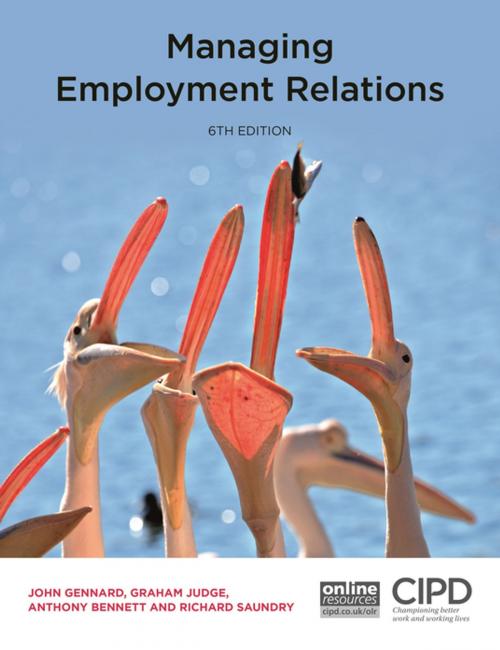 Cover of the book Managing Employment Relations by John Gennard, Graham Judge, Tony Bennett, Richard Saundry, Kogan Page