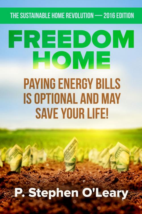 Cover of the book Freedom Home - Paying Energy Bills is Optional and may save your Life! by P. Stephen O’Leary, Vivid Publishing