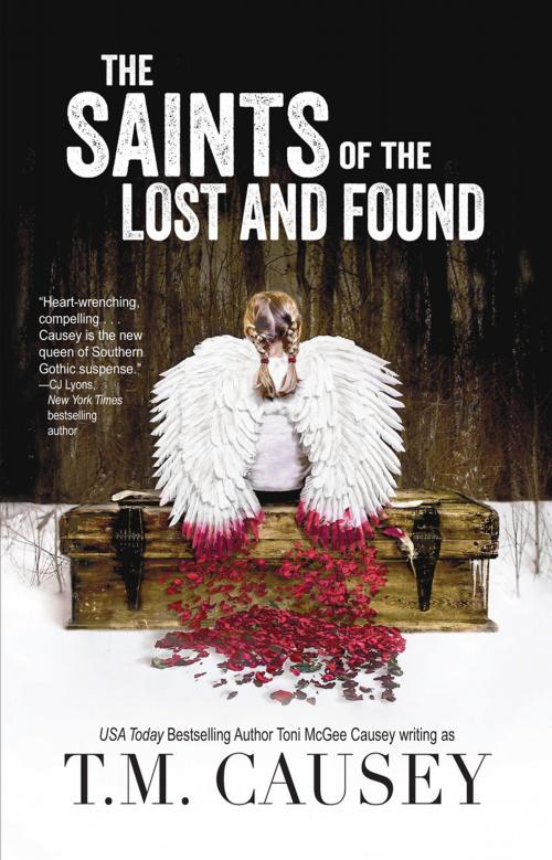 Cover of the book The Saints of the Lost and Found by T.M. Causey, Toni McGee Causey, The RoadRunner Press