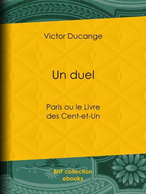 Cover of the book Un duel by Victor Ducange, BnF collection ebooks