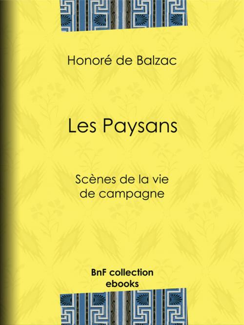 Cover of the book Les Paysans by Honoré de Balzac, BnF collection ebooks