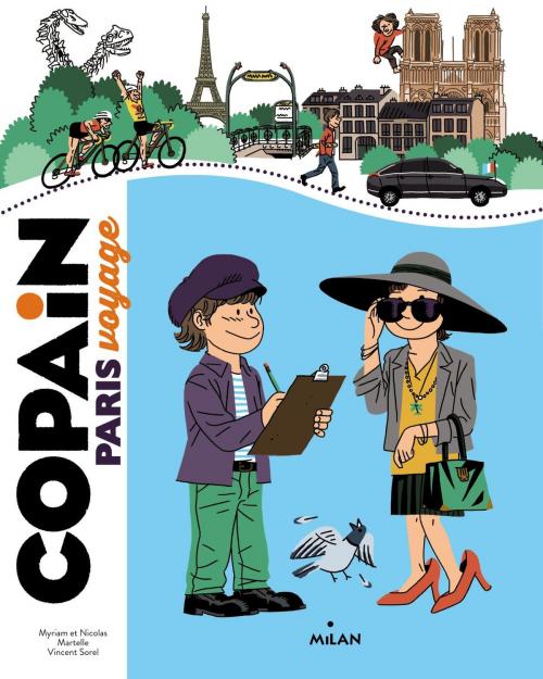 Cover of the book Copain - Paris by Nicolas Martelle, Myriam Martelle, Editions Milan