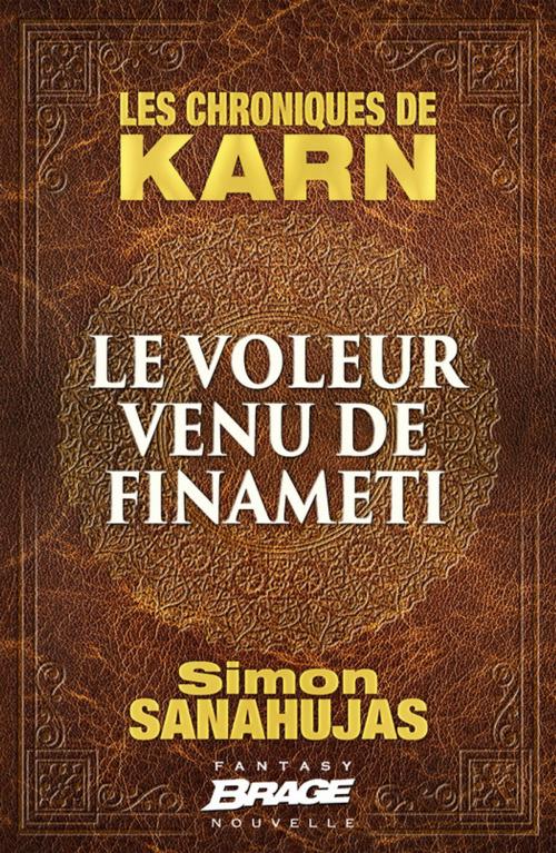 Cover of the book Le voleur venu de Finameti by Simon Sanahujas, Bragelonne