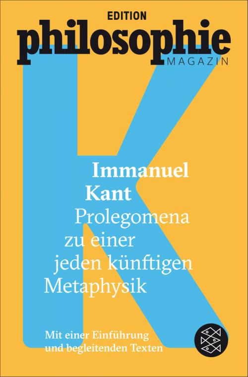 Cover of the book Prolegomena zu einer jeden künftigen Metaphysik by Immanuel Kant, FISCHER E-Books