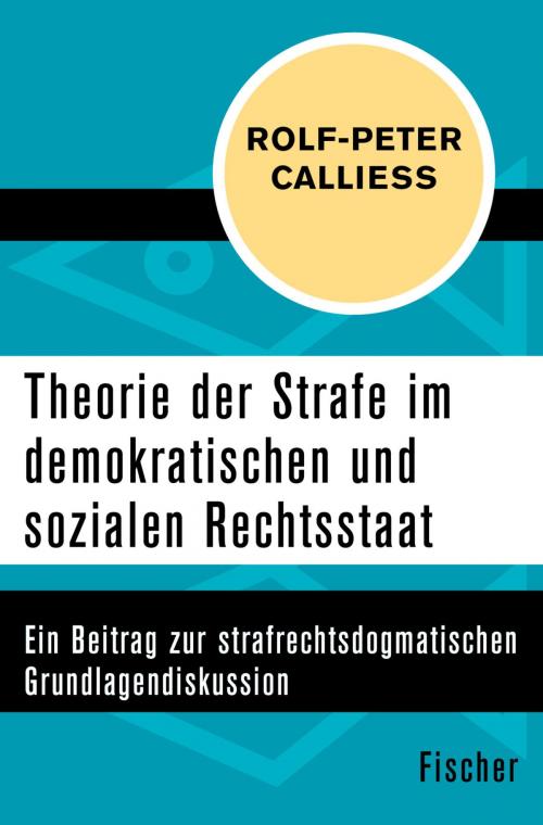 Cover of the book Theorie der Strafe im demokratischen und sozialen Rechtsstaat by Prof. Dr. Rolf-Peter Calliess, FISCHER Digital