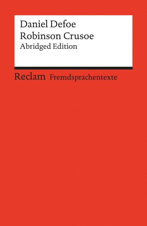 Cover of the book Robinson Crusoe by Daniel Defoe, Reclam Verlag