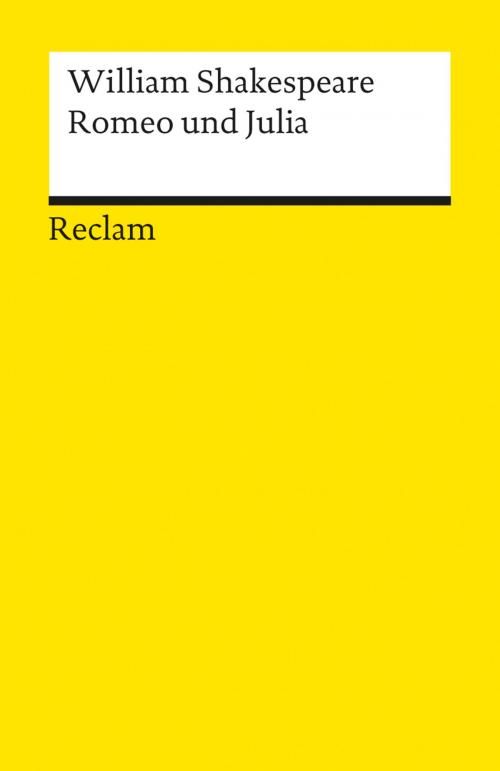 Cover of the book Romeo und Julia by William Shakespeare, Reclam Verlag