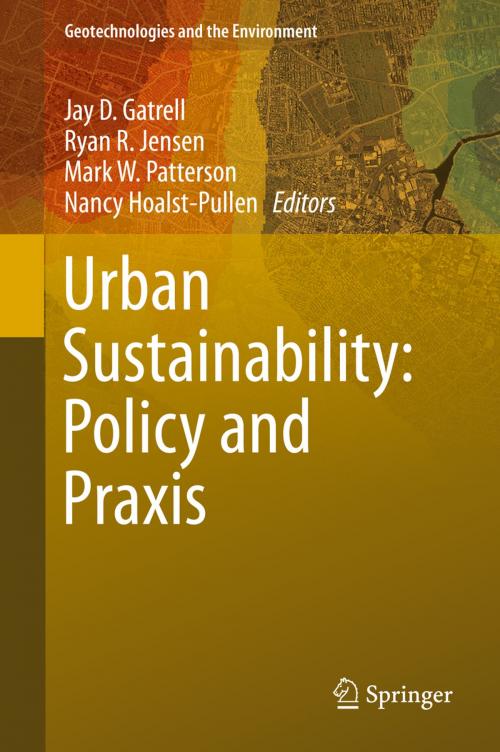 Cover of the book Urban Sustainability: Policy and Praxis by , Springer International Publishing